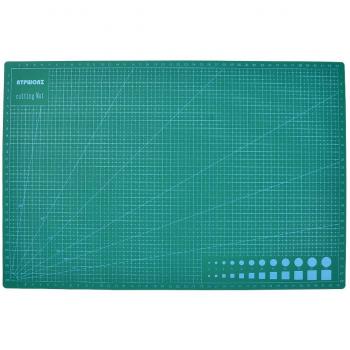 ATPWONZ A3 Alfombrilla de Corte Multifuncional - 5 Capas de Sándwich Núcleo PVC Superficie de Autocuración Corte Doble Cara Impresión 30 x 45 cm