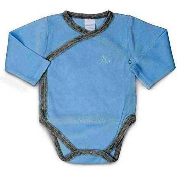 BebeDeParis | Body Bebé Soft Calentito | Manga Larga con Solapa Ajustable | 3-6 Meses