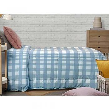 Icelands - Nórdico Estampado Vichy XL - 280x270 cm - Cama 200 Extra Larga - Color Azul