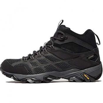 Merrell MOAB FST 2 Mid GTX, Botas Tiempo Libre y Sportwear Mujer, Black