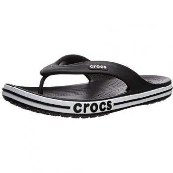 Crocs Bayaband Flip Men's Slides - Size M11 (45/46) - Black