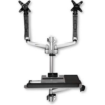 STARTECH Workstation Wall Mount - Dual Monitor