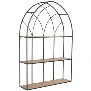 Estantería DKD Home Decor 80 x 20 x 119 cm Metal Madera MDF