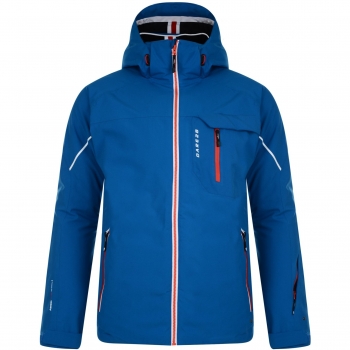 Dare2b DMP304-9PR90-XXL Mens Dexterity Skydiver Blue Ski Jacket Jacket - Size XXL