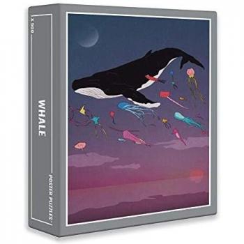 Rompecabezas Cloudberries Whale - Rompecabezas de ensueño con ballenas para adultos