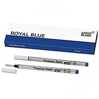 Recambio Fineliner Montblanc Ancho Royal Blue (2 unidades)