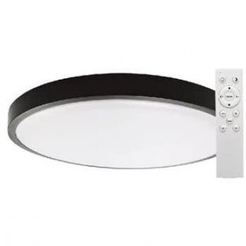 Plafón de Techo LED Andra Redondo 30W Regulable 3000K a 6500K IP44 Negro