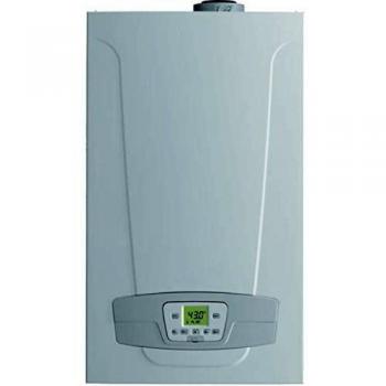 Caldera de condensación de gas MAX Platinum Compact 24/24 F Eco GN, 20 kW para calefacción y 24 kW en ACS, microacumulador integrado de 4 litros, 30 x 40 x 70 centímetros