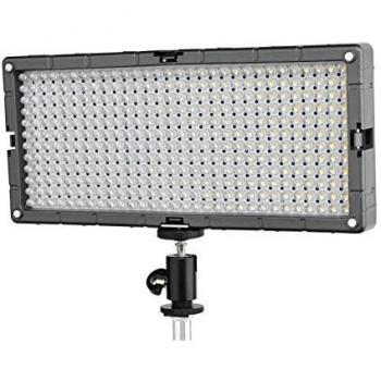 Bresser LED SL-360-A 21.6W/1.200LUX Bi-Color Slimline Video + Lámpara de estudio