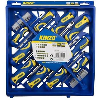 KINZO 54152 - Juego de destornilladores