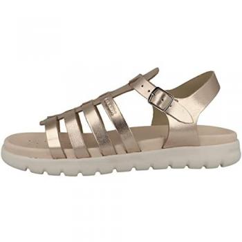 Sandalias Niña Geox Modelo J Soleima G.b - Color Dorado