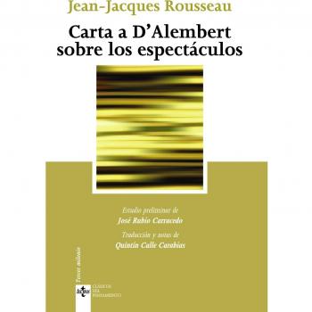 Carta a D´Alembert sobre los espectáculos