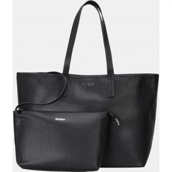 Bolso Shopper Hugo en Negro con Organizador Extraíble