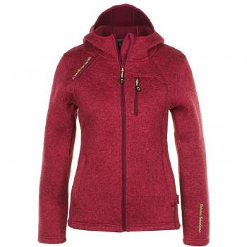 Peak Mountain Alaine Women's Fleece Jacket with Collar
