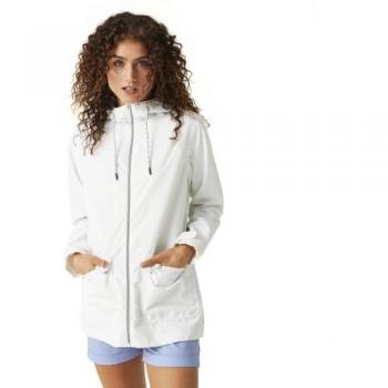 Regatta Women's Bayletta Waterproof Hooded Jacket - White, Size 22
