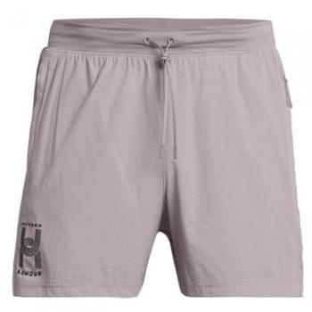 Pantalón corto Under Armour Launch 4 violeta - XL, Pantalones Cortos Run Anywhere de Under Armour, Pantalones Cortos Tetra Gray - Gris XL para Hombres de Under Armour
