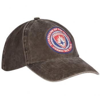 Gorra de béisbol Marvel Guardianes de la Galaxia Snapback oficial, color gris y negro, talla única