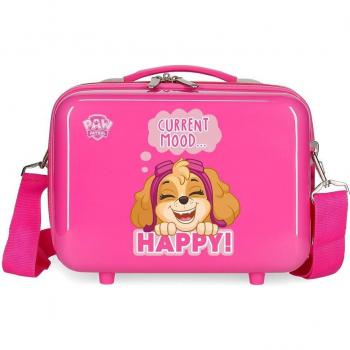 Neceser infantil ABS adaptable Patrulla Canina Playful Rosa 9L Joumma Bags