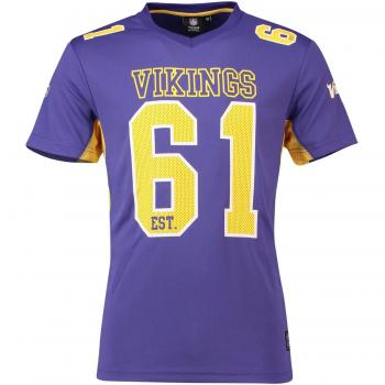 Fanatics Minnesota Vikings NFL Players Poly Mesh tee/T Shirt Purple - M