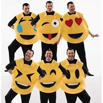 Disfraz de Emoticono 6 en 1 para adultos