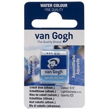 Van Gogh Watercolor Half Pan COB Blue Ultrmar