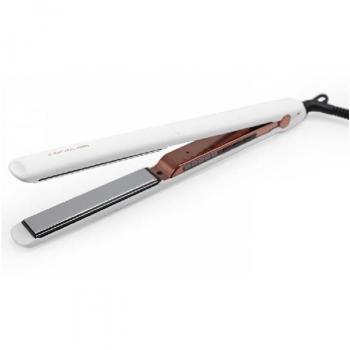 Corioliss Plancha Profesional C3 White Soft Touch Copper con tecnología de titanio, diseño ergonómico, acabado suave al tacto y múltiples colores disponibles