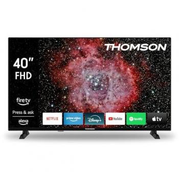 Televisor Smart TV Thomson 40 FHD LED con Fire TV, Control por Voz Alexa, Bluetooth y HDMI