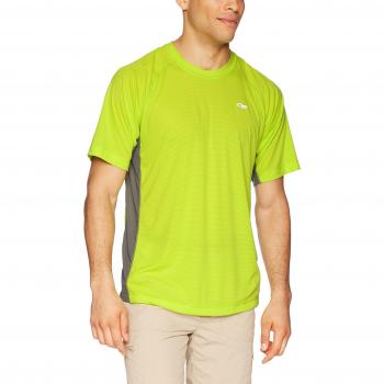 Outdoor Research Echo Duo té, Color lemongrasss/Pewter, tamaño Small