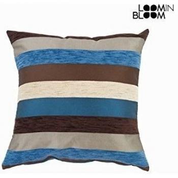 Cuscino motegi blu - Colored Lines Collezione by Loomin Bloom