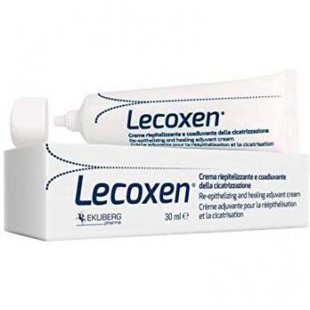 Lecoxen Crema Cicatrizante 30ml, crema para cicatrices, formulación dermatológica, ayuda a mejorar la apariencia de cicatrices, textura suave y no grasa, ideal para pieles sensibles, contiene ingredientes que favorecen la