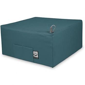 Puff Cama Individual Plegable de Polipiel Glaciar Happers