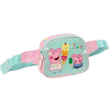 Riñonera Infantil Niña Peppa Pig 'Ice Cream' - Safta