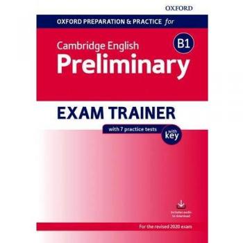 Oxford B1 Preliminary Exam Preparation Workbook with Answers