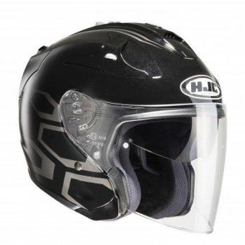 HJC 144105 X L Casco Moto, Negro, XL