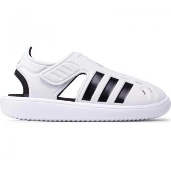 Sandalias Adidas Water Sandal C Blanco Negro Gw0387 - Sandalias de Niña y Niño, color blanco con detalles en negro, diseño ergonómico, suela antideslizante, material resistente al agua