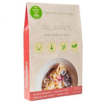 Tallarines de Konjac The Konjac Shop 200 gramos - Pasta Shirataki Sin Gluten, Bajo En Calorias y Carbohidratos, Aptos para Veganos, Dietas Keto, Low Carb