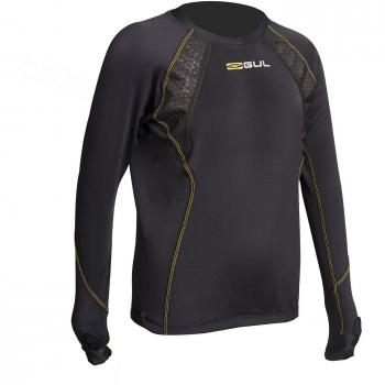 Gul Junior Evolite Thermal Long Sleeve Top 2019 - Black JXXL