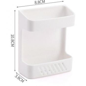 Soporte organizador de control remoto y teléfono para Smart TV, estante de pared práctico y conveniente para hogar y oficina