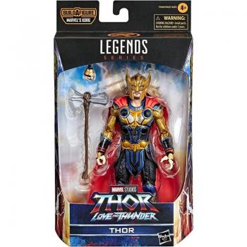 Hasbro Marvel F1045 Legends Series Thor: Love and Thunder - Figura Coleccionable de Thor de 15 cm - 3 Accesorios