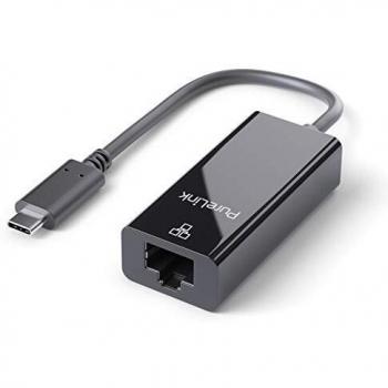 Adaptador USB-C a Ethernet RJ45 PureLink IS261 - Gigabit, Negro