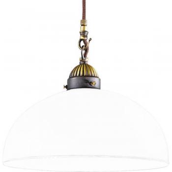 Lámpara colgante Austrolux Nonna Bianco Ø 30cm 1 luz redonda