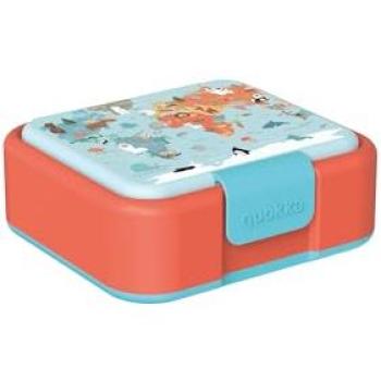 Sandwichera Infantil Quokka Twist Mapa de la Vida con Compartimentos