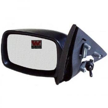 Espejo retrovisor VAN WEZEL 1856803 con ajuste eléctrico, calefacción, y carcasa en color negro