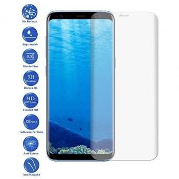 Todotumovil Protector de Pantalla Samsung S8 Plus Transparente Completo 3D Cristal Templado Vidrio Curvo para movil