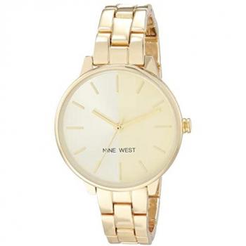 Reloj de Mujer Nine West Modelo NW_2682CHGB con Movimiento de Cuarzo y Diseño Elegante