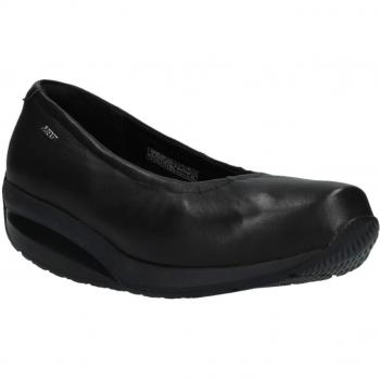 MBT Harper Black Leather Women's Ballerinas Shoes