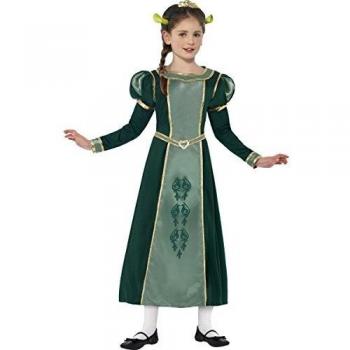 Smiffy's - Disfraz princesa Fiona de Shrek, color verde
