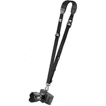 BlackRapid Cross Shot Breathe Camera Strap - Black Rubber Shoulder Harness