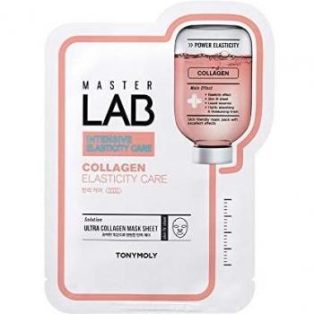 TONYMOLY - Master Lab Real Mask Sheet - Collagen - 1 pieza, Mascarilla efecto lifting para mujeres, 19 g