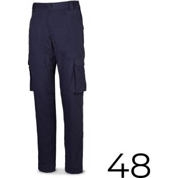 Pantalón Stretch Azul Marino 98% Algodón 2% Elastano Talla 48